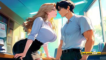 Hot MILF Gets Fucked by Obsessed Student in Library – Uncensored AI Hentai - Cock Hero